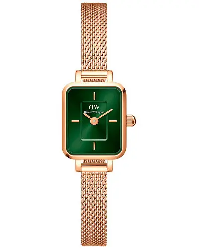 Daniel Wellington Quadro Mini Melrose Emerald DW00100648